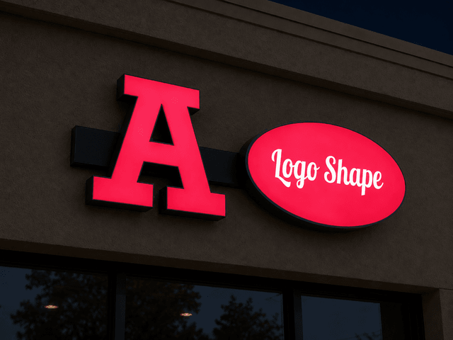Face Lit Channel Letters & Logo Signs night view
